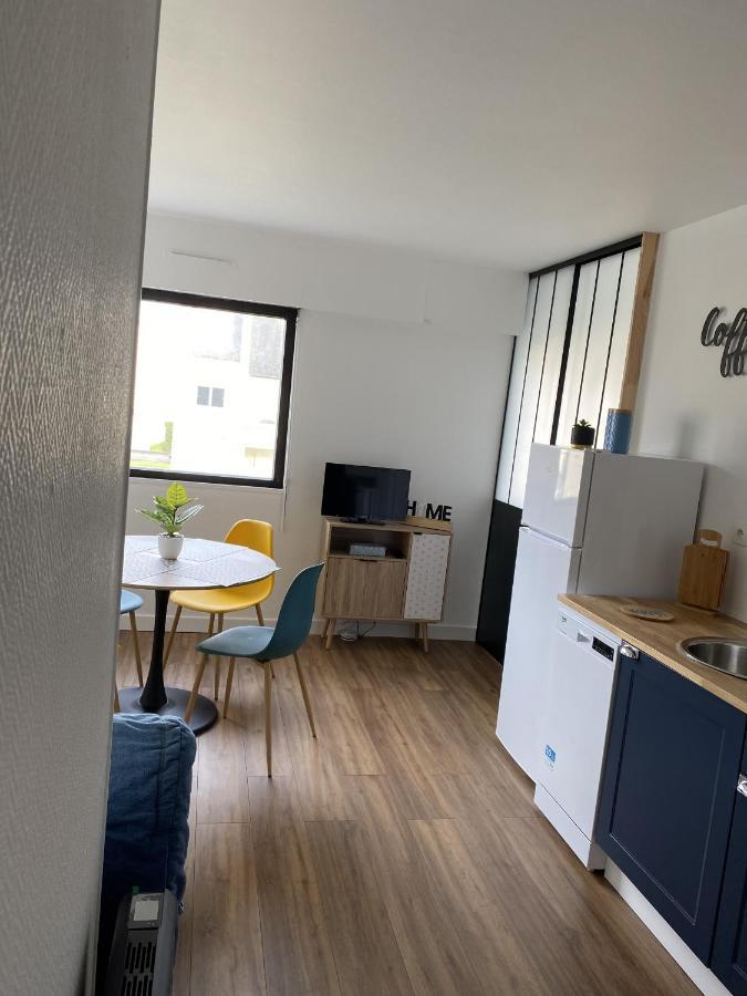 Super Appartement Cosy, Parking Prive Courseulles-sur-Mer Eksteriør billede